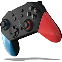 JOYSKY Mando para Nintendo Switch-Bluetooth Controlador-somatosensorial de 6 Ejes- Turbo función Ajustable- Motor de…